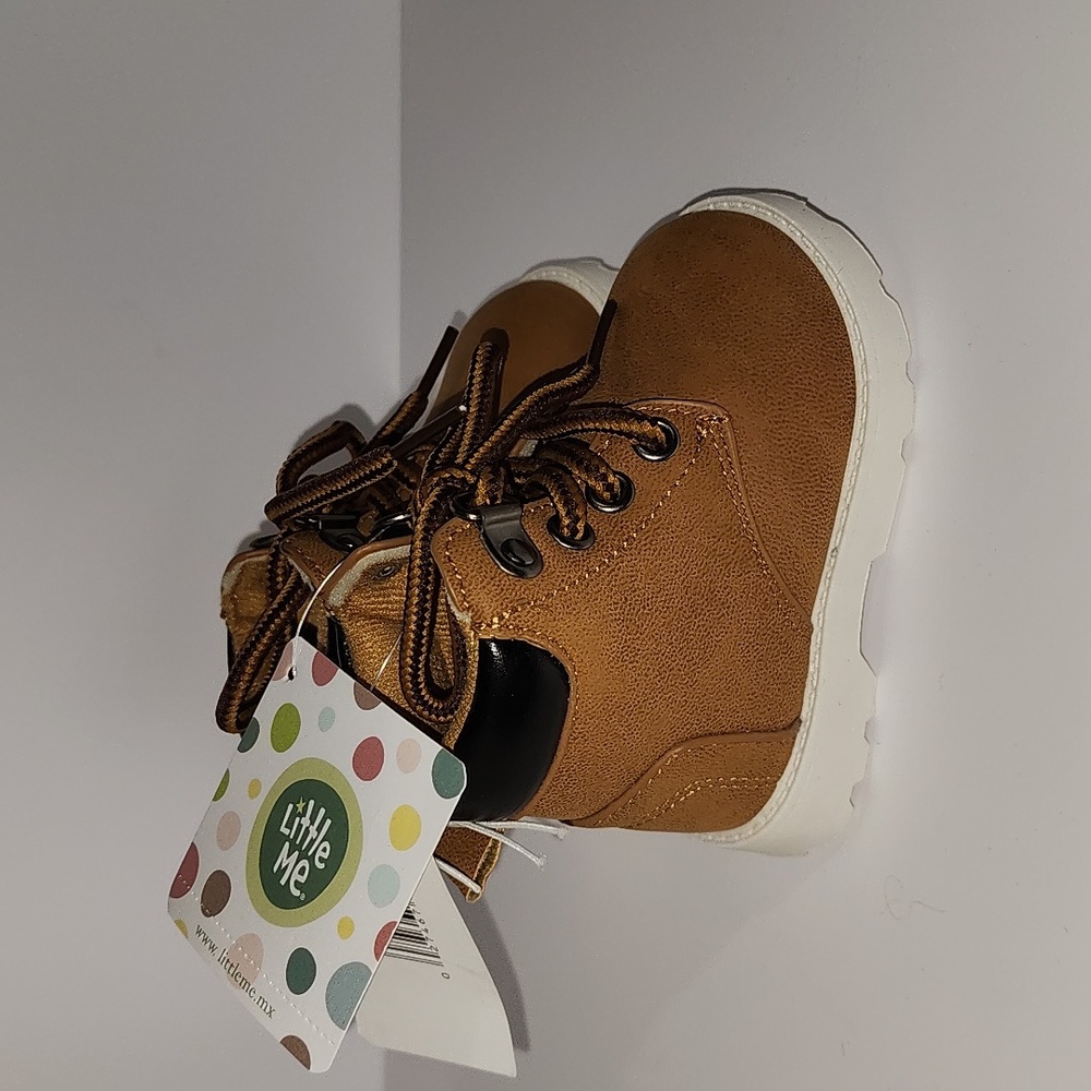 Little Me Brand New Stylish Tan Kids Boots